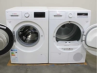 Bosch serie|6 i-dos ecosilence drive wasmachine & bosch serie|4 wasdroger - afbeelding 2 van  8