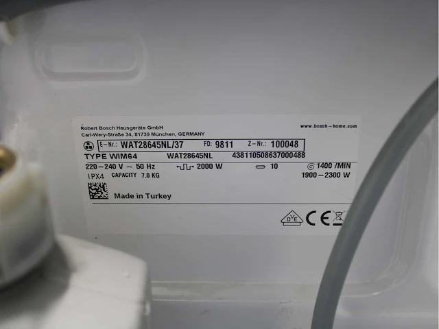 Bosch serie|6 i-dos ecosilence drive wasmachine & bosch serie|4 wasdroger - afbeelding 5 van  8