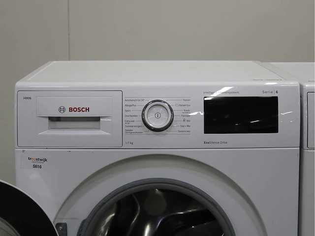 Bosch serie|6 i-dos ecosilence drive wasmachine & bosch serie|4 wasdroger - afbeelding 3 van  8