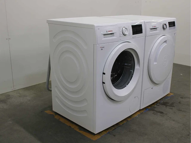 Bosch serie|6 i-dos ecosilence drive wasmachine & bosch serie|4 wasdroger - afbeelding 4 van  8