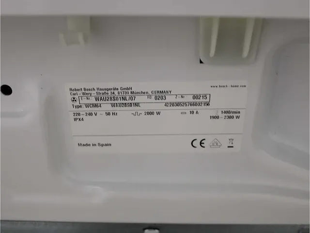 Bosch serie|6 i-dos ecosilence drive wasmachine & bosch serie|6 droger - afbeelding 5 van  8