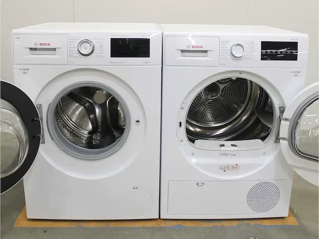 Bosch serie|6 i-dos ecosilence drive wasmachine & bosch serie|6 droger - afbeelding 2 van  8