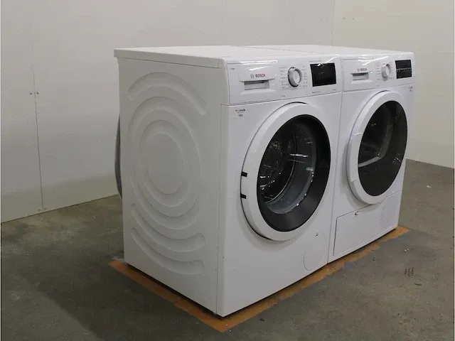 Bosch serie|6 i-dos ecosilence drive wasmachine & bosch serie|6 droger - afbeelding 4 van  8