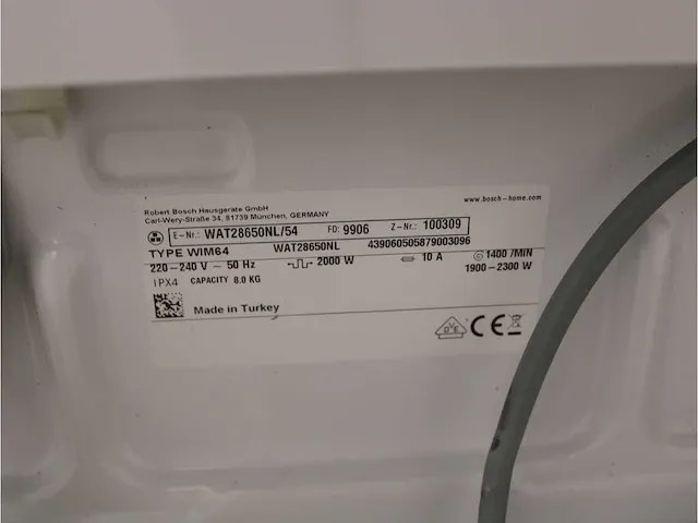 Bosch serie|6 i-dos ecosilence drive wasmachine & bosch serie|6 droger - afbeelding 5 van  8
