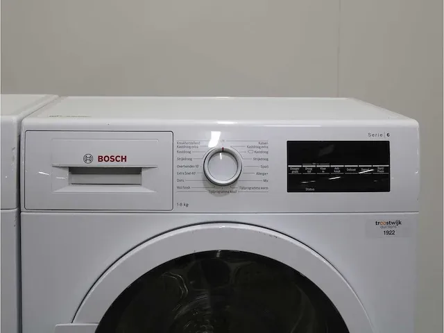 Bosch serie|6 i-dos ecosilence drive wasmachine & bosch serie|6 droger - afbeelding 6 van  8