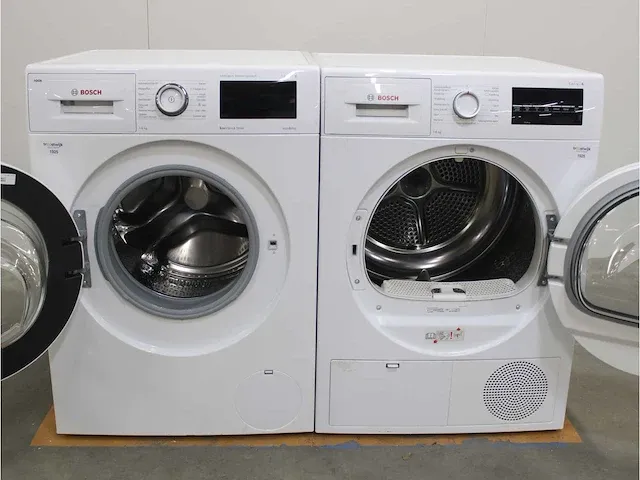 Bosch serie|6 i-dos ecosilence drive wasmachine & bosch serie|6 droger - afbeelding 2 van  8