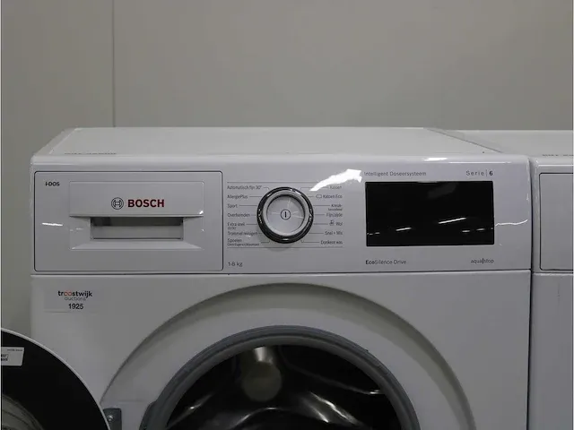 Bosch serie|6 i-dos ecosilence drive wasmachine & bosch serie|6 droger - afbeelding 3 van  8