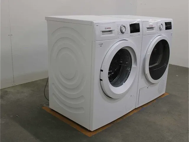 Bosch serie|6 i-dos ecosilence drive wasmachine & bosch serie|6 droger - afbeelding 4 van  8