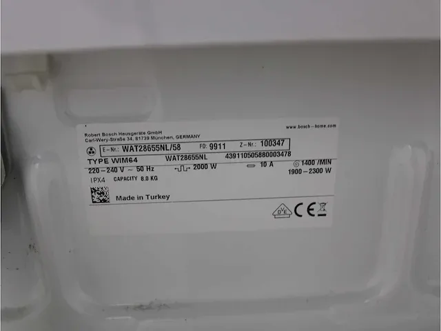 Bosch serie|6 i-dos ecosilence drive wasmachine & bosch serie|6 droger - afbeelding 5 van  8