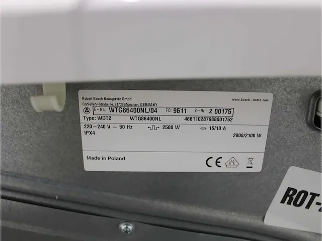 Bosch serie|6 i-dos ecosilence drive wasmachine & bosch serie|6 droger - afbeelding 8 van  8