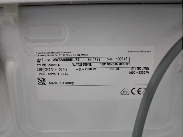 Bosch serie|6 i-dos ecosilence drive wasmachine & bosch serie|6 selfcleaning condenser wasdroger - afbeelding 5 van  8