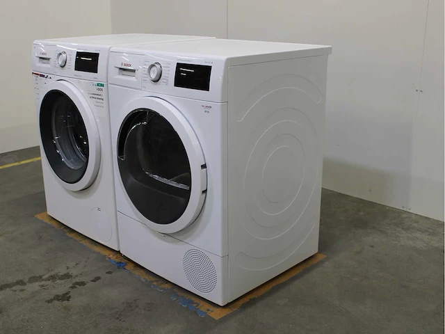 Bosch serie|6 i-dos ecosilence drive wasmachine & bosch serie|6 selfcleaning condenser wasdroger - afbeelding 7 van  8