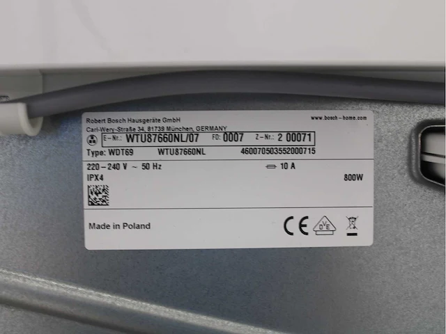 Bosch serie|6 i-dos ecosilence drive wasmachine & bosch serie|6 selfcleaning condenser wasdroger - afbeelding 8 van  8