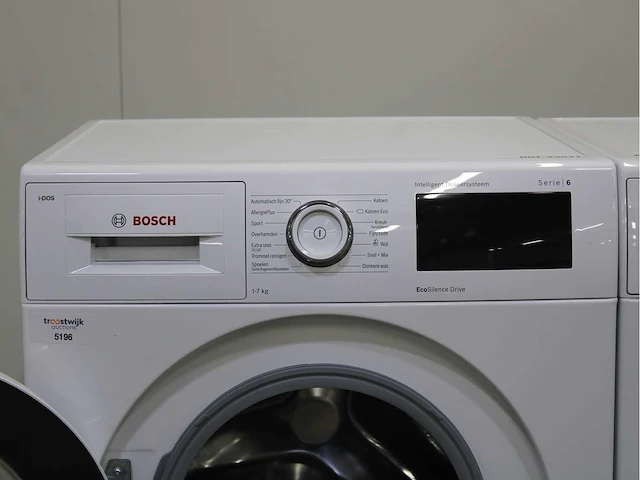 Bosch serie|6 i-dos ecosilence drive wasmachine & bosch serie|6 selfcleaning condenser wasdroger - afbeelding 3 van  8