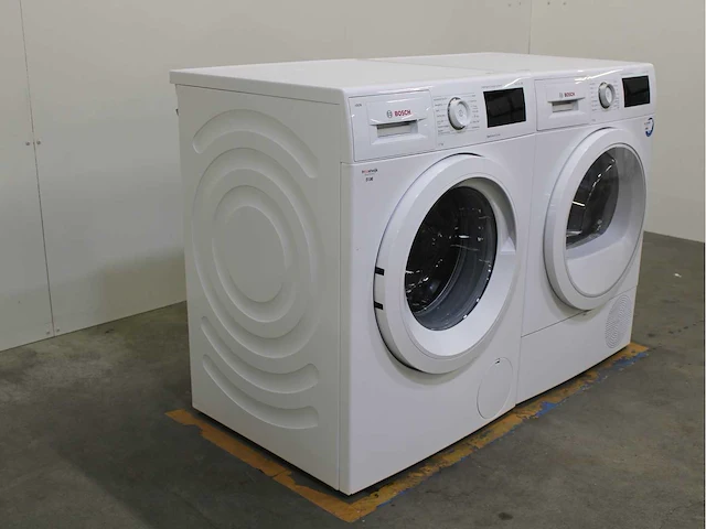 Bosch serie|6 i-dos ecosilence drive wasmachine & bosch serie|6 selfcleaning condenser wasdroger - afbeelding 4 van  8