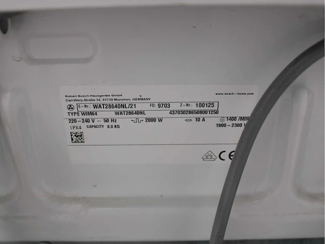 Bosch serie|6 i-dos ecosilence drive wasmachine & bosch serie|6 selfcleaning condenser wasdroger - afbeelding 5 van  7