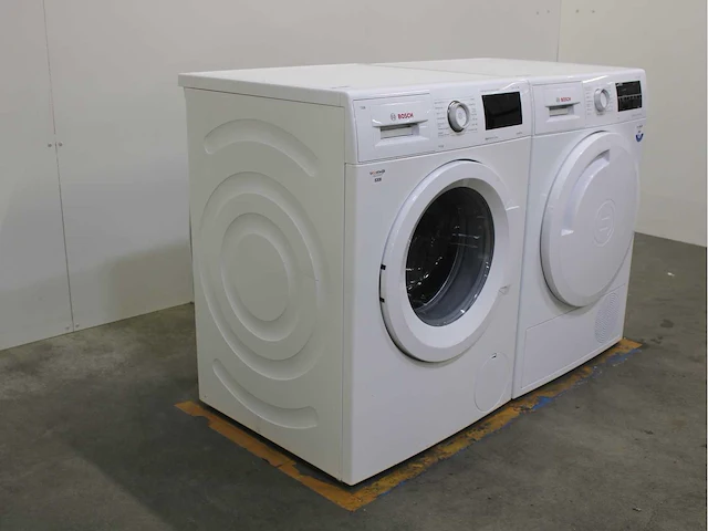 Bosch serie|6 i-dos ecosilence drive wasmachine & bosch serie|6 selfcleaning condenser wasdroger - afbeelding 4 van  8