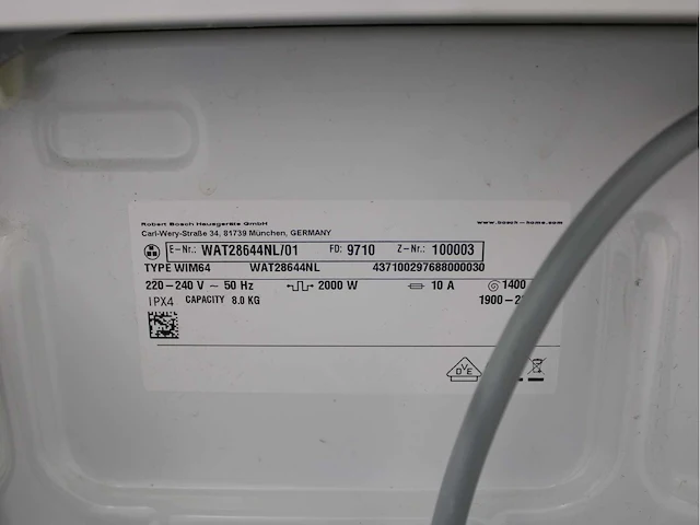 Bosch serie|6 i-dos ecosilence drive wasmachine & bosch serie|6 selfcleaning condenser wasdroger - afbeelding 5 van  8