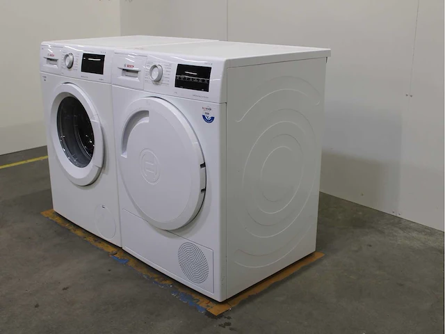 Bosch serie|6 i-dos ecosilence drive wasmachine & bosch serie|6 selfcleaning condenser wasdroger - afbeelding 7 van  8