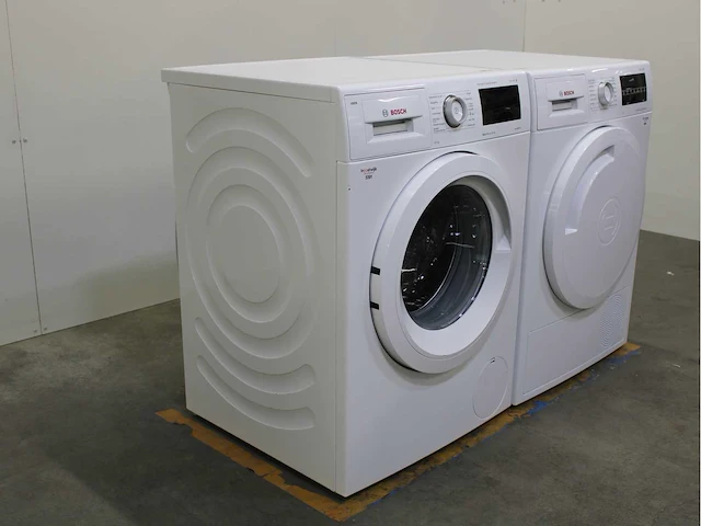 Bosch serie|6 i-dos ecosilence drive wasmachine & bosch serie|6 selfcleaning condenser wasdroger - afbeelding 4 van  8