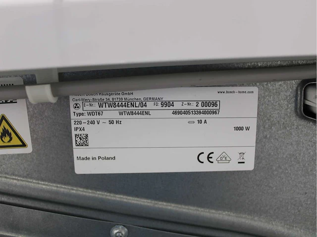 Bosch serie|6 i-dos ecosilence drive wasmachine & bosch serie|6 selfcleaning condenser wasdroger - afbeelding 8 van  8