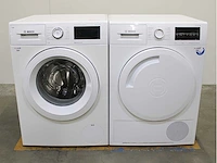 Bosch serie|6 i-dos ecosilence drive wasmachine & bosch serie|6 selfcleaning condenser wasdroger - afbeelding 1 van  8