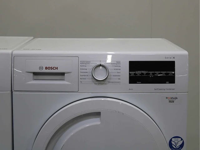 Bosch serie|6 i-dos ecosilence drive wasmachine & bosch serie|6 selfcleaning condenser wasdroger - afbeelding 6 van  8