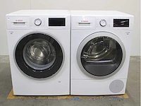 Bosch serie|6 i-dos ecosilence drive wasmachine & bosch serie|6 selfcleaning condenser wasdroger - afbeelding 1 van  8