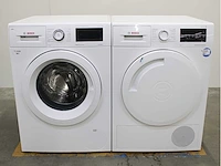 Bosch serie|6 i-dos ecosilence drive wasmachine & bosch serie|6 selfcleaning condenser wasdroger - afbeelding 1 van  8