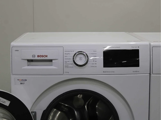 Bosch serie|6 i-dos ecosilence drive wasmachine & bosch serie|6 selfcleaning condenser wasdroger - afbeelding 3 van  8