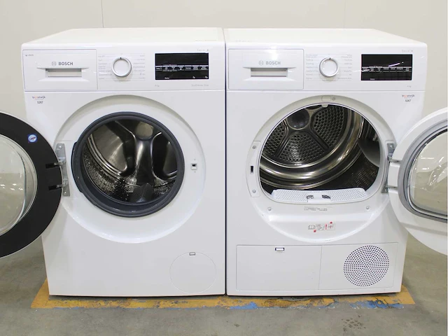 Bosch serie|6 i-dos ecosilence drive wasmachine & bosch serie|6 wasdroger - afbeelding 2 van  8
