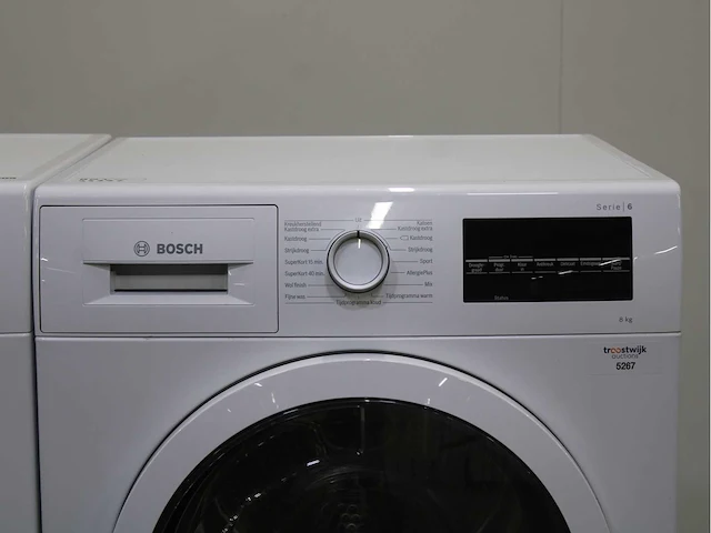 Bosch serie|6 i-dos ecosilence drive wasmachine & bosch serie|6 wasdroger - afbeelding 6 van  8