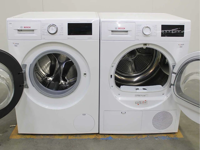Bosch serie|6 i-dos ecosilence drive wasmachine & bosch serie|6 wasdroger - afbeelding 2 van  8