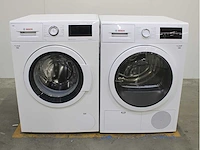Bosch serie|6 i-dos ecosilence drive wasmachine & bosch serie|6 wasdroger - afbeelding 1 van  8