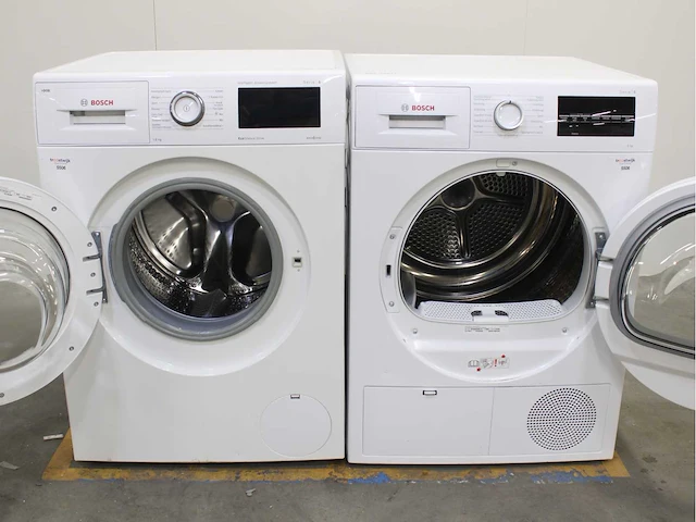Bosch serie|6 i-dos ecosilence drive wasmachine & bosch serie|6 wasdroger - afbeelding 2 van  8