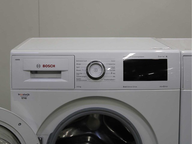 Bosch serie|6 i-dos ecosilence drive wasmachine & bosch serie|6 wasdroger - afbeelding 3 van  7