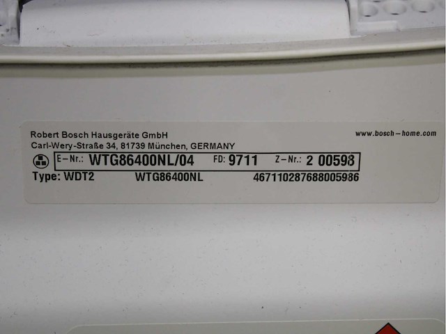 Bosch serie|6 i-dos ecosilence drive wasmachine & bosch serie|6 wasdroger - afbeelding 6 van  7