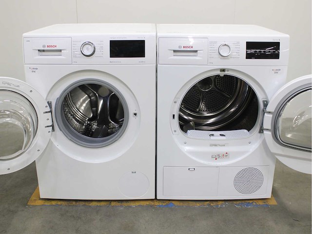 Bosch serie|6 i-dos ecosilence drive wasmachine & bosch serie|6 wasdroger - afbeelding 2 van  8