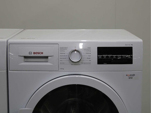 Bosch serie|6 i-dos ecosilence drive wasmachine & bosch serie|6 wasdroger - afbeelding 6 van  8