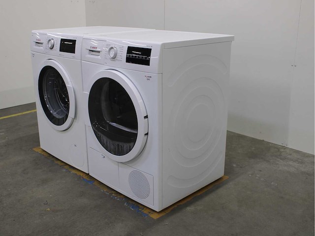 Bosch serie|6 i-dos ecosilence drive wasmachine & bosch serie|6 wasdroger - afbeelding 7 van  8