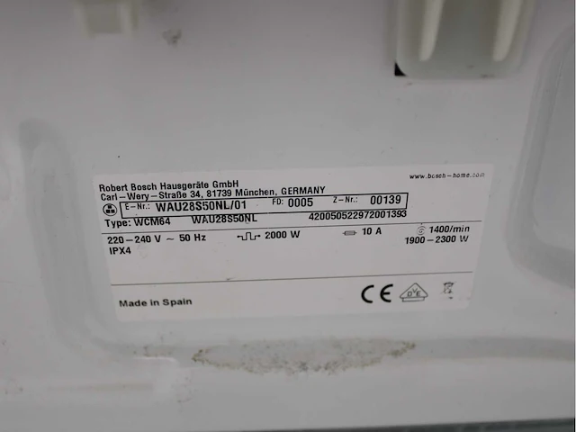 Bosch serie|6 i-dos ecosilence drive wasmachines & bosch serie|4 a++ wasdrogers - afbeelding 5 van  8