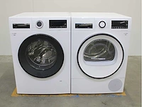 Bosch serie|6 i-dos iron assist aquastop wasmachine & bosch serie|6 selfcleaning condenser wasdroger