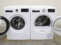 Bosch serie|6 i-dos iron assist aquastop wasmachine & bosch serie|6 selfcleaning condenser wasdroger - afbeelding 2 van  8