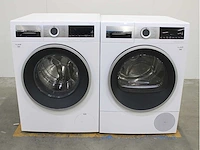 Bosch serie|6 iron assist ecosilence drive wasmachine & bosch serie|6 selfcleaning condenser wasdroger - afbeelding 1 van  8