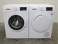 Bosch serie|6 kingstar 1400 ecosilence drive wasmachine & bosch serie|6 selfcleaning condenser wasdroger - afbeelding 1 van  8