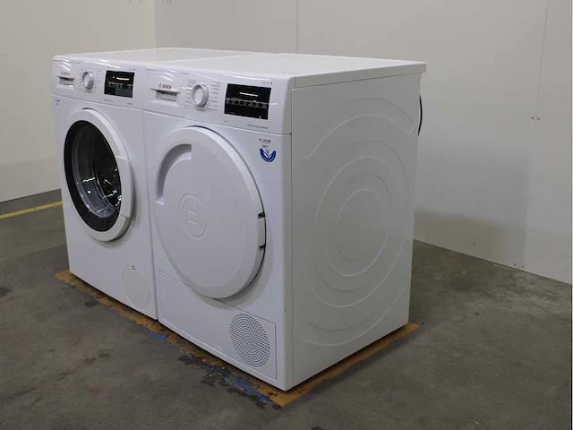 Bosch serie|6 kingstar 1400 ecosilence drive wasmachine & bosch serie|6 selfcleaning condenser wasdroger - afbeelding 7 van  8