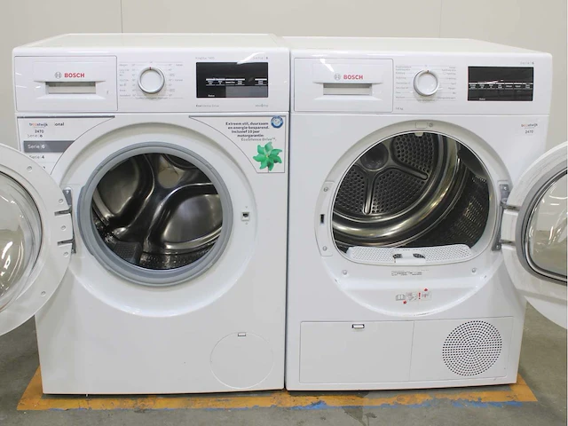 Bosch serie|6 kingstar 1400 ecosilence drive wasmachines & bosch serie|6 wasdrogers - afbeelding 2 van  8