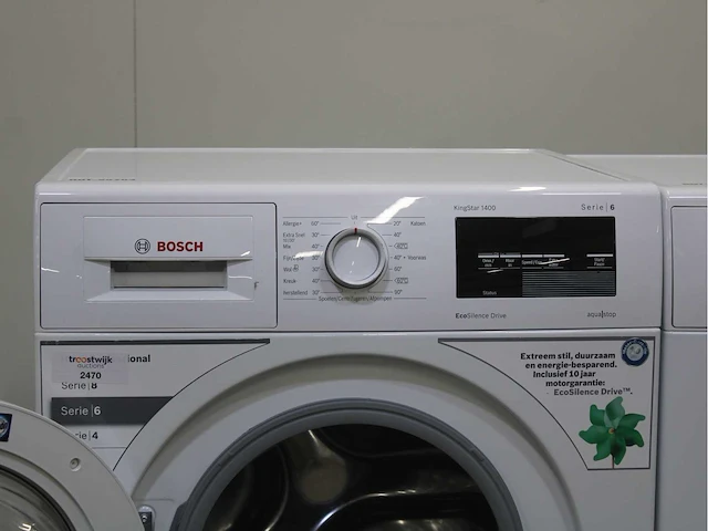 Bosch serie|6 kingstar 1400 ecosilence drive wasmachines & bosch serie|6 wasdrogers - afbeelding 3 van  8