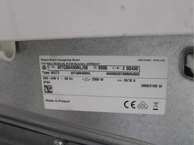Bosch serie|6 kingstar 1400 ecosilence drive wasmachines & bosch serie|6 wasdrogers - afbeelding 8 van  8