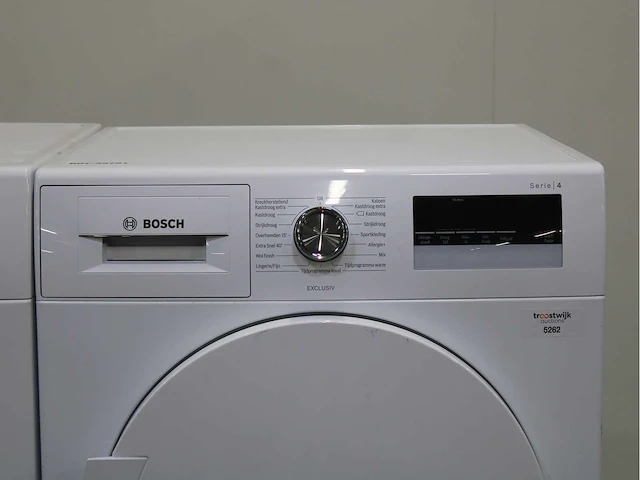 Bosch serie|6 sportsedition aquastop ecosilencedrive wasmachine & bosch serie|4 exclusiv wasdroger - afbeelding 6 van  8
